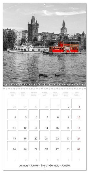 Produktbild: Red spots around the world (Wall Calendar 2027 12 &times; 12 Inch) CALVENDO 12 Month Wall Calendar