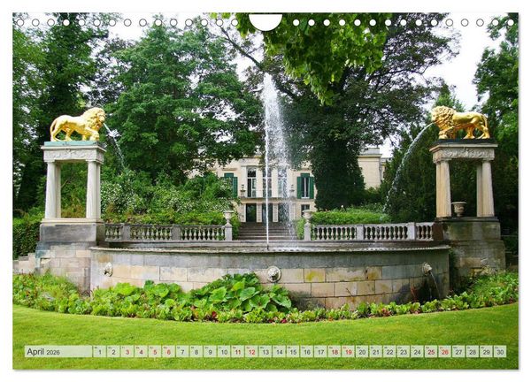 Produktbild: K&ouml;niglich Preu&szlig;ische Schl&ouml;sser und G&auml;rten in Berlin und Brandenburg (Wandkalender 2026 DIN A4 quer), CALVENDO Monatskalender