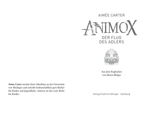 Produktbild: Animox 5. Der Flug des Adlers