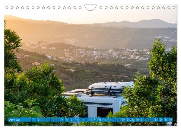 Produktbild: CANARY ISLANDS by CAMPER VAN (Wall Calendar 2026 DIN A4 landscape), CALVENDO 12 Month Wall Calendar