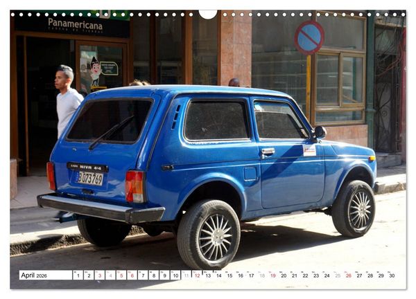 Produktbild: LADA NIVA - Russlands Dauer-L&auml;ufer (Wandkalender 2026 DIN A3 quer), CALVENDO Monatskalender