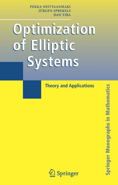 Produktbild: Optimization of Elliptic Systems