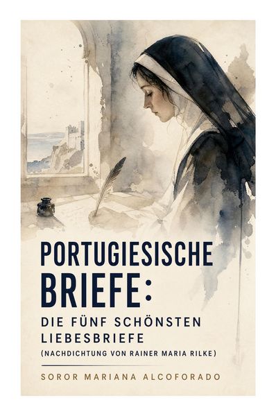 Produktbild: Portugiesische Briefe: die f&uuml;nf sch&ouml;nsten Liebesbriefe (Nachdichtung von Rainer Maria Rilke)