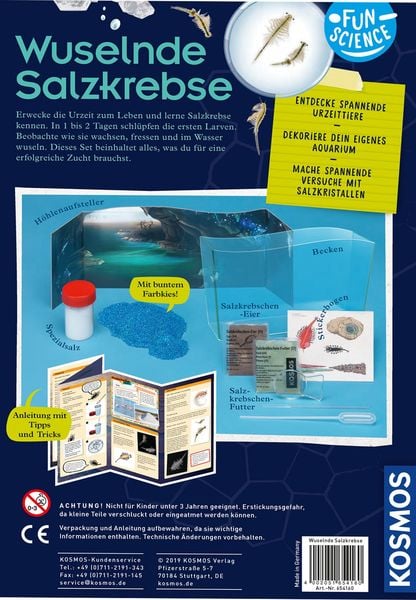 Produktbild: Fun Science Wuselnde Salzkrebse