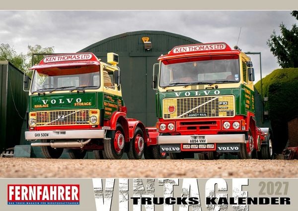 Produktbild: Vintage Trucks Kalender 2027