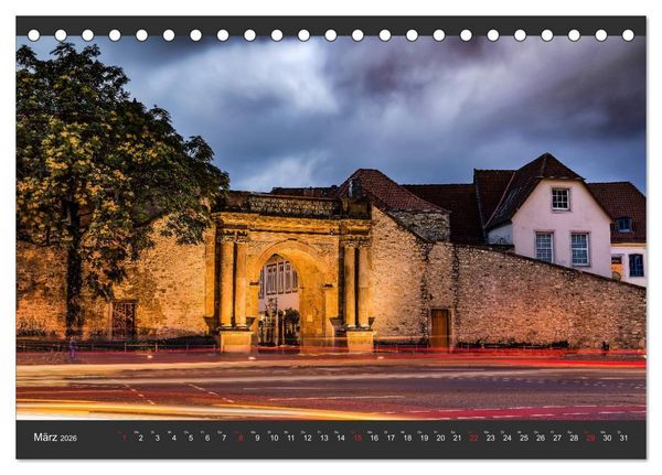 Produktbild: Stadtportrait Osnabr&uuml;ck (Tischkalender 2026 DIN A5 quer), CALVENDO Monatskalender