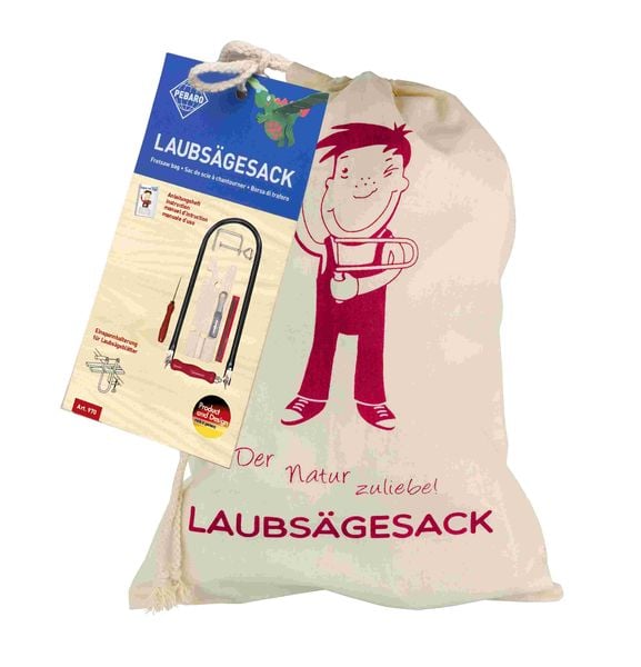Produktbild: PEBARO 970 - Laubs&auml;ge-Set im Laubs&auml;gesack, 13 Teile, Starter-Set