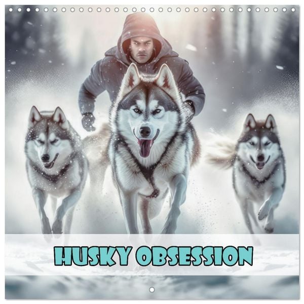 Produktbild: Husky obsession (Wall Calendar 2026 12 &times; 12 Inch) CALVENDO 12 Month Wall Calendar
