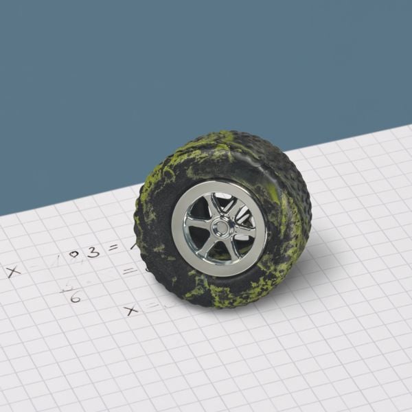 Produktbild: Brunnen Radiergummi Fast Wheels