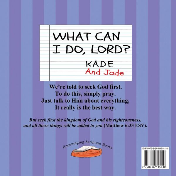Produktbild: What Can I Do, Lord? Kade and Jade