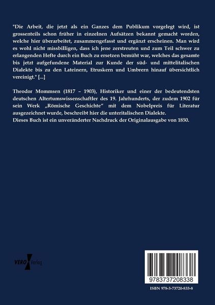 Produktbild: Die unteritalischen Dialekte