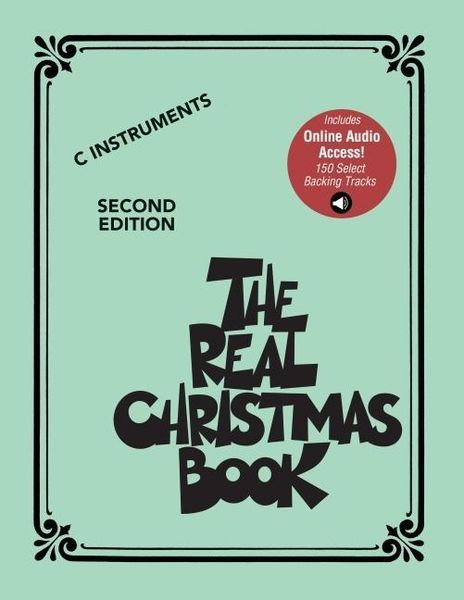Produktbild: The Real Christmas Book Play-Along: C Edition - Second Edition Songbook with 150 Select Backing Tracks