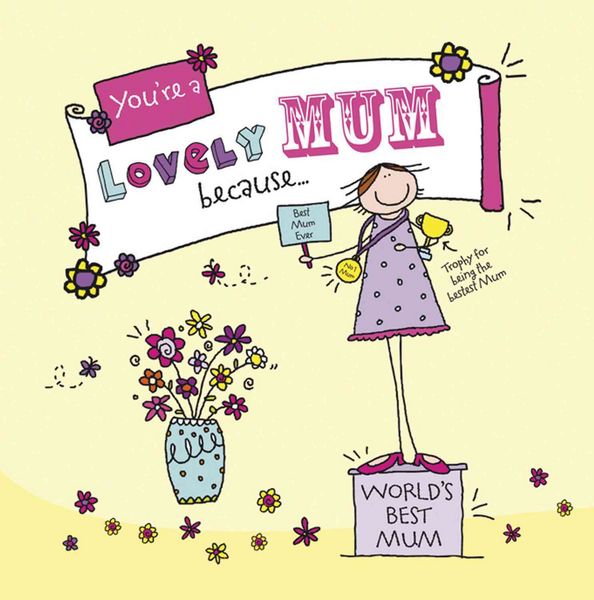 Produktbild: Youre a Lovely Mum Because