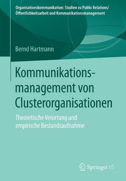 Produktbild: Kommunikationsmanagement von Clusterorganisationen