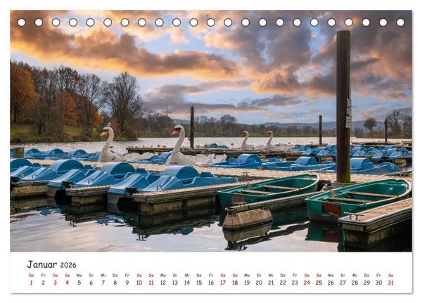 Produktbild: Heimat Entdecken - Ruhrgebiet (Tischkalender 2026 DIN A5 quer), CALVENDO Monatskalender