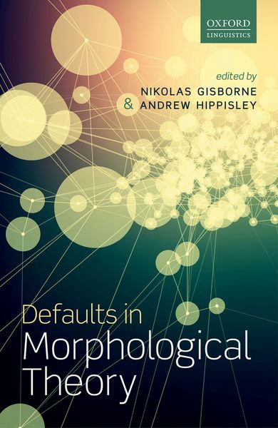 Produktbild: Defaults in Morphological Theory