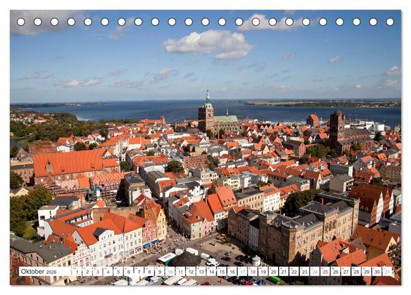 Produktbild: Deutsche Bundesl&auml;nder - Mecklenburg-Vorpommern (Tischkalender 2026 DIN A5 quer), CALVENDO Monatskalender