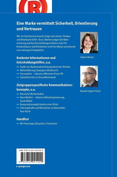 Produktbild: Die Klinik als Marke