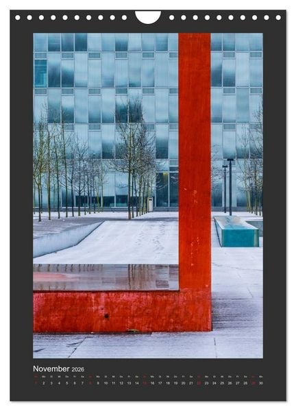 Produktbild: Plakative Architektur (Wandkalender 2026 DIN A4 hoch), CALVENDO Monatskalender