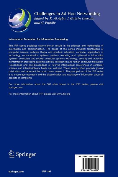 Produktbild: Challenges in Ad Hoc Networking