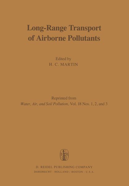 Produktbild: Long-Range Transport of Airborne Pollutants