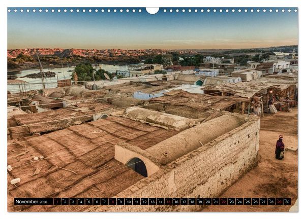 Produktbild: Abenteuer auf dem Nil. Eine Reise von Luxor nach Abu Simbel (Wandkalender 2026 DIN A3 quer), CALVENDO Monatskalender