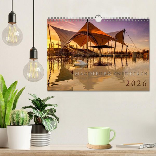 Produktbild: Magdeburg entdecken (Wandkalender 2026 DIN A4 quer), CALVENDO Monatskalender