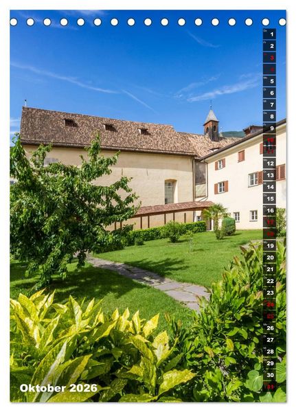 Produktbild: Stadtherz BOZEN (Tischkalender 2026 DIN A5 hoch), CALVENDO Monatskalender