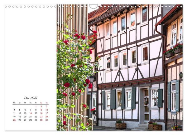 Produktbild: Fachwerkstadt Hornburg (Wandkalender 2026 DIN A3 quer), CALVENDO Monatskalender