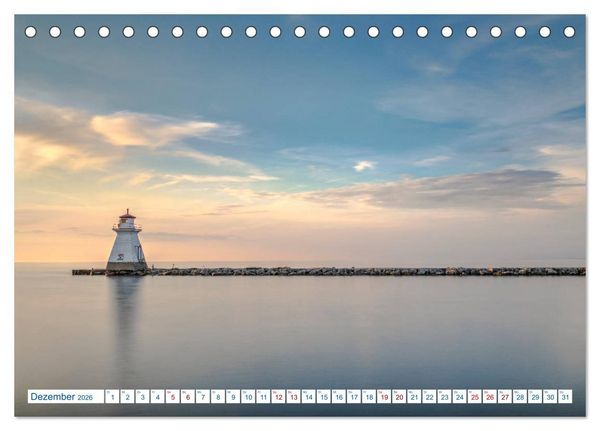 Produktbild: Ontario Kanada, Lake Huron und Georgian Bay (Tischkalender 2026 DIN A5 quer), CALVENDO Monatskalender