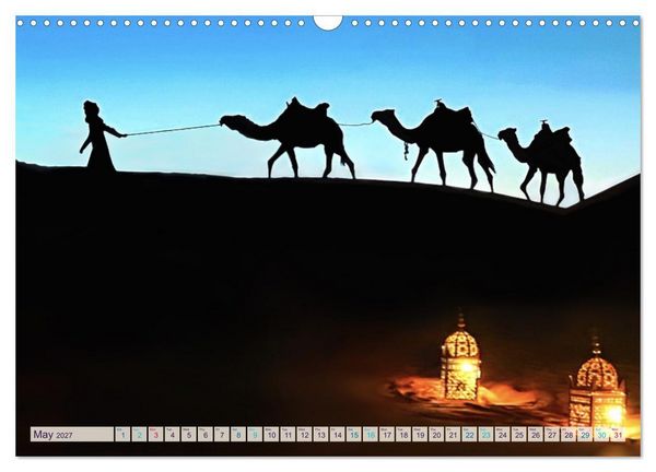 Produktbild: Marocco&rsquo;s Silent Desert (Wall Calendar 2027 DIN A3 landscape), CALVENDO 12 Month Wall Calendar