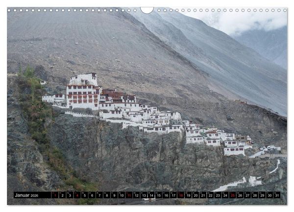 Produktbild: Ladakh - Buddhistische Kl&ouml;ster (Wandkalender 2026 DIN A3 quer), CALVENDO Monatskalender