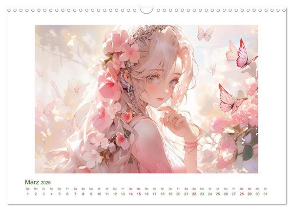 Produktbild: Der M&auml;dchen-Kalender (Wandkalender 2026 DIN A3 quer), CALVENDO Monatskalender