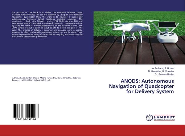 Produktbild: ANQDS: Autonomous Navigation of Quadcopter for Delivery System