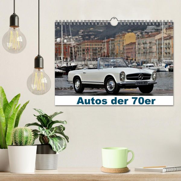 Produktbild: Autos der 70er (Wandkalender 2026 DIN A4 quer), CALVENDO Monatskalender