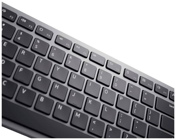 Produktbild: Dell Premier KM7321W Funk, Bluetooth&reg; Tastatur, Maus-Set Deutsch, QWERTZ Titan
