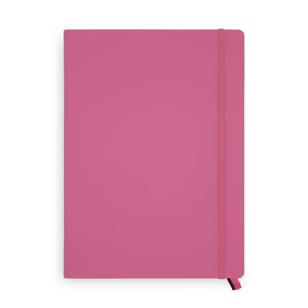 Produktbild: Notizbuch A4 Hardcover Candy Pink Blanko, 192 Seiten