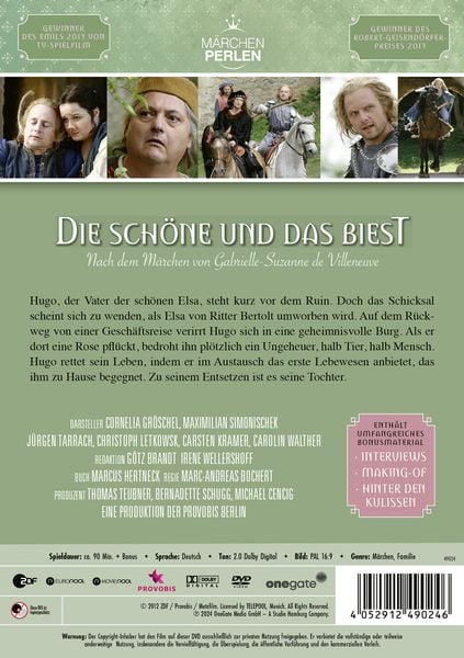 Produktbild: M&auml;rchenperlen: Die Sch&ouml;ne und das Biest