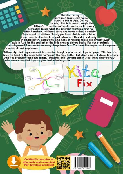 Produktbild: KitaFix-Mindmap Starting School (Ready-made thought maps for Preschool work in Daycare and Kindergarten)