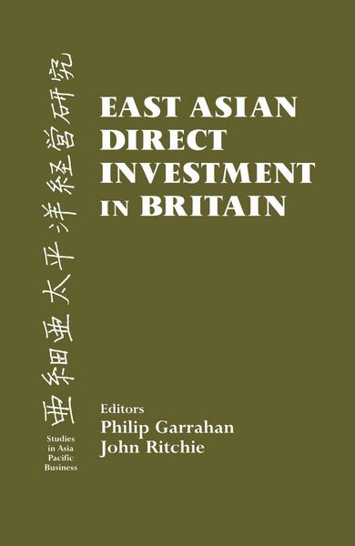 Produktbild: East Asian Direct Investment in Britain