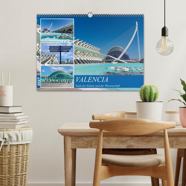 Produktbild: Valencia - Stadt der K&uuml;nste und der Wissenschaft (Wandkalender 2027 DIN A3 quer), CALVENDO Monatskalender