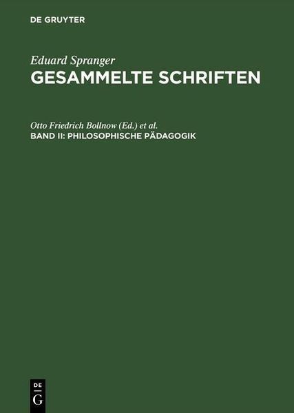 Produktbild: Philosophische P&auml;dagogik