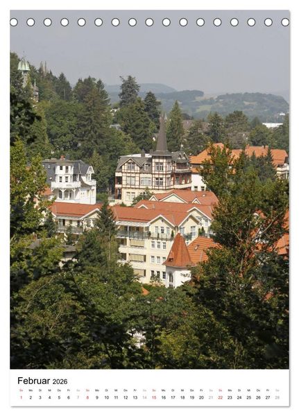 Produktbild: Wundersch&ouml;nes Bad Harzburg (Tischkalender 2026 DIN A5 hoch), CALVENDO Monatskalender
