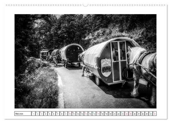 Produktbild: Unterwegs mit dem Zirkus (hochwertiger Premium Wandkalender 2026 DIN A2 quer), Kunstdruck in Hochglanz