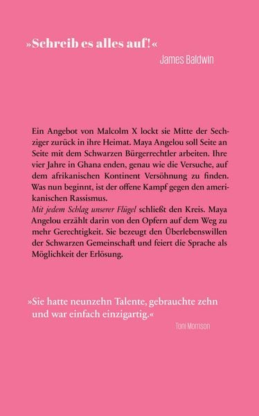 Produktbild: Mit jedem Schlag unserer Fl&uuml;gel (Maya Angelous Memoire 6)