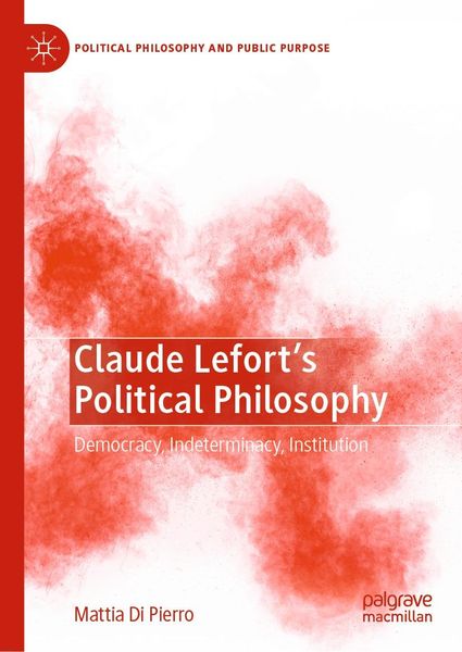 Produktbild: Claude Lefort's Political Philosophy