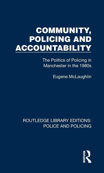 Produktbild: Community, Policing and Accountability