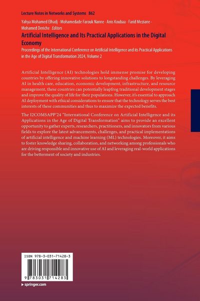 Produktbild: Artificial Intelligence and Its Practical Applications in the Digital Economy