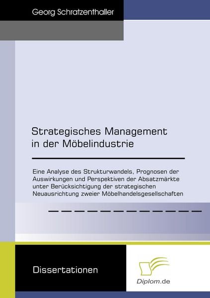 Produktbild: Strategisches Management in der M&ouml;belindustrie
