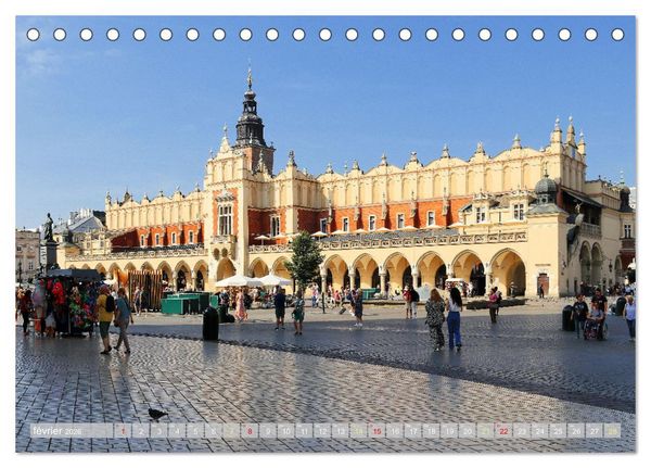 Produktbild: Belle Pologne du Sud (Calendrier de bureau 2026 DIN A5 vertical), CALVENDO calendrier mensuel